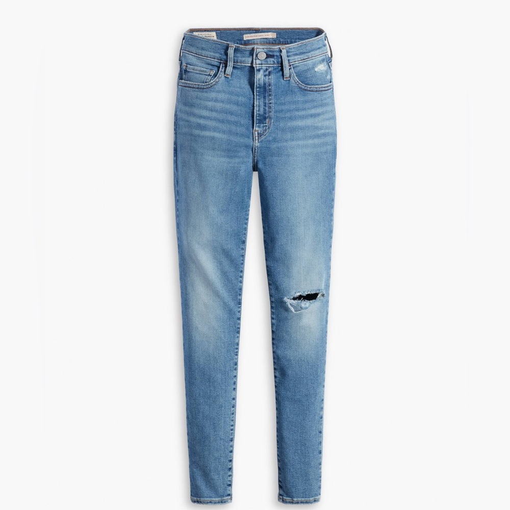 Levi’s 720 High Rise Super Skinny Jeans — Medium Wash — Size 28